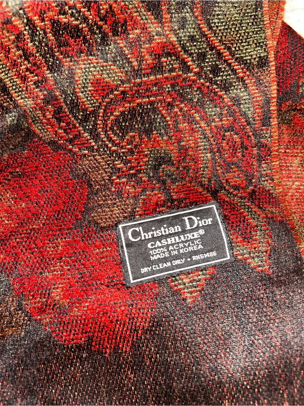 Christian Dior Cashluxe Scarve
